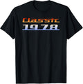 Classic 1978 Retro Vintage Items - Adult & Kids T-Shirts, Sweatshirts & Hoodies apparel design preview 1