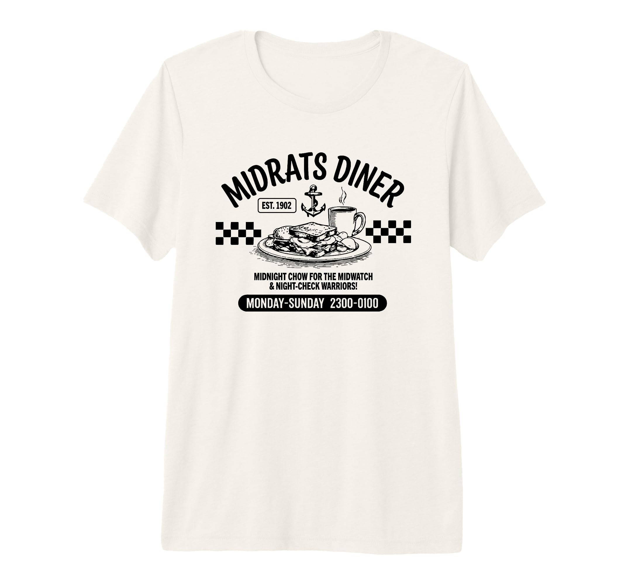 Midrats Diner Funny Sailor Tri Blend T-Shirt - Unique Graphic Unisex - T-Shirt, Sweatshirt, Hoodie