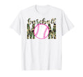 Baseball Mom Trendy Camo Game Day Mama T-Shirt - Minimalist Print Unisex - T-Shirt, Sweatshirt, Hoodie