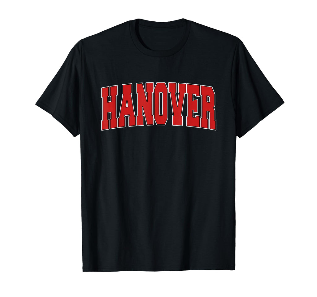Hanover Indiana Varsity Usa Sports T-Shirt - Custom Art Print Men Women - T-Shirt, Sweatshirt, Hoodie