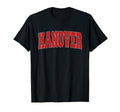 Hanover Indiana Varsity Usa Sports T-Shirt - Custom Art Print Men Women - T-Shirt, Sweatshirt, Hoodie