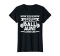Womens What Awesome Ball Aunt Looks T-Shirt - Unique Graphic for Adults - T-Shirt, Sweatshirt, Hoodie