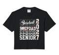 Senior 2027 Baseball Stepdad Proud Family T-Shirt - Graphic Print Unisex - T-Shirt, Sweatshirt, Hoodie