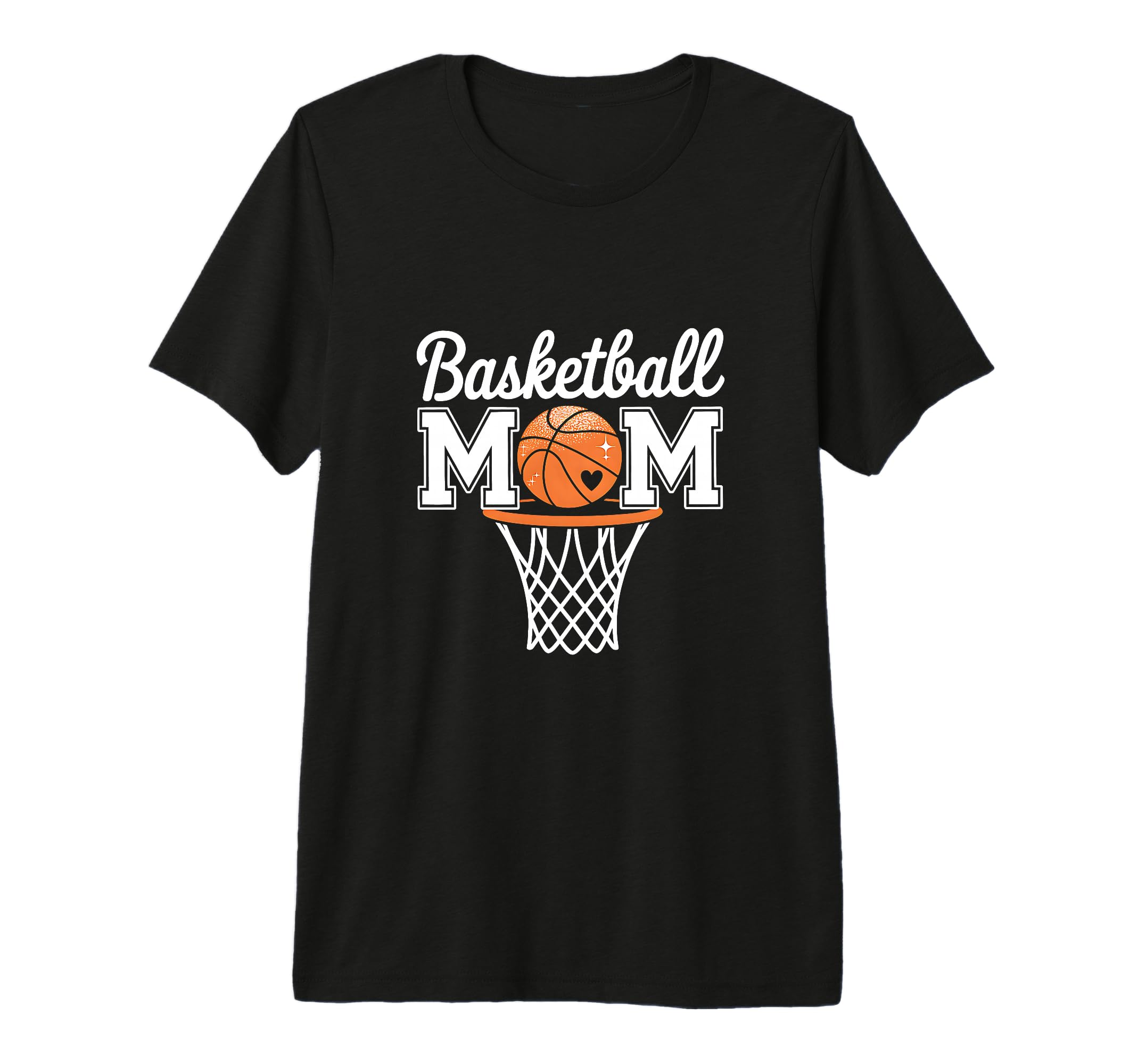 Basketball Mom Game Day Mother Tri T-Shirt - Novelty Apparel for Adults - T-Shirt, Sweatshirt, Hoodie