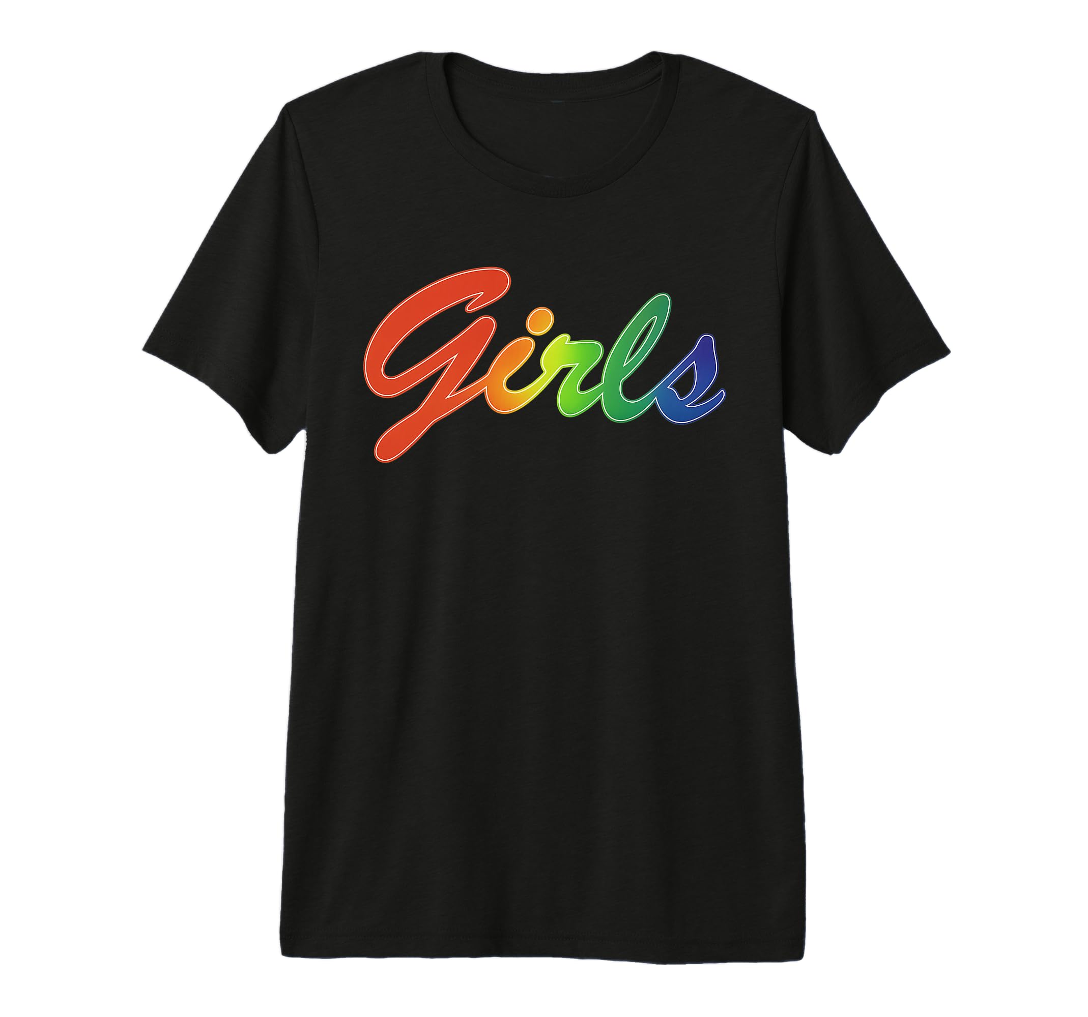 Rainbow Rachel 90S Aesthetic Friends Tri T-Shirt - Trendy Graphic Unisex - T-Shirt, Sweatshirt, Hoodie