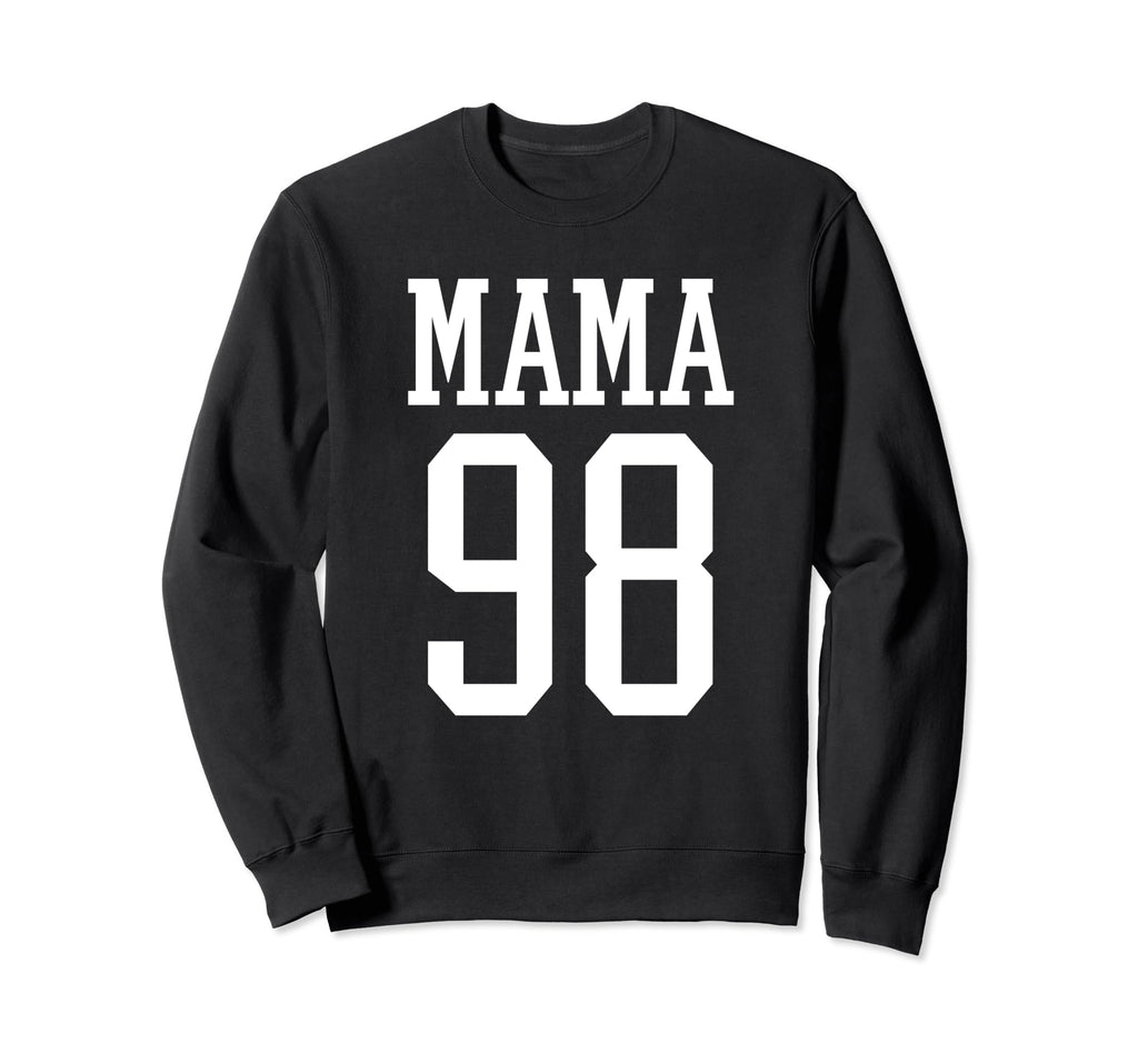 Number 98 Mama Biggest Fan Spirit Sweatshirt - Unique Graphic Men Women - T-Shirt, Sweatshirt, Hoodie