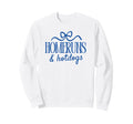 Homeruns And Hotdogs Baseball Mom Sweatshirt - Streetwear Style Unisex - T-Shirt, Sweatshirt, Hoodie