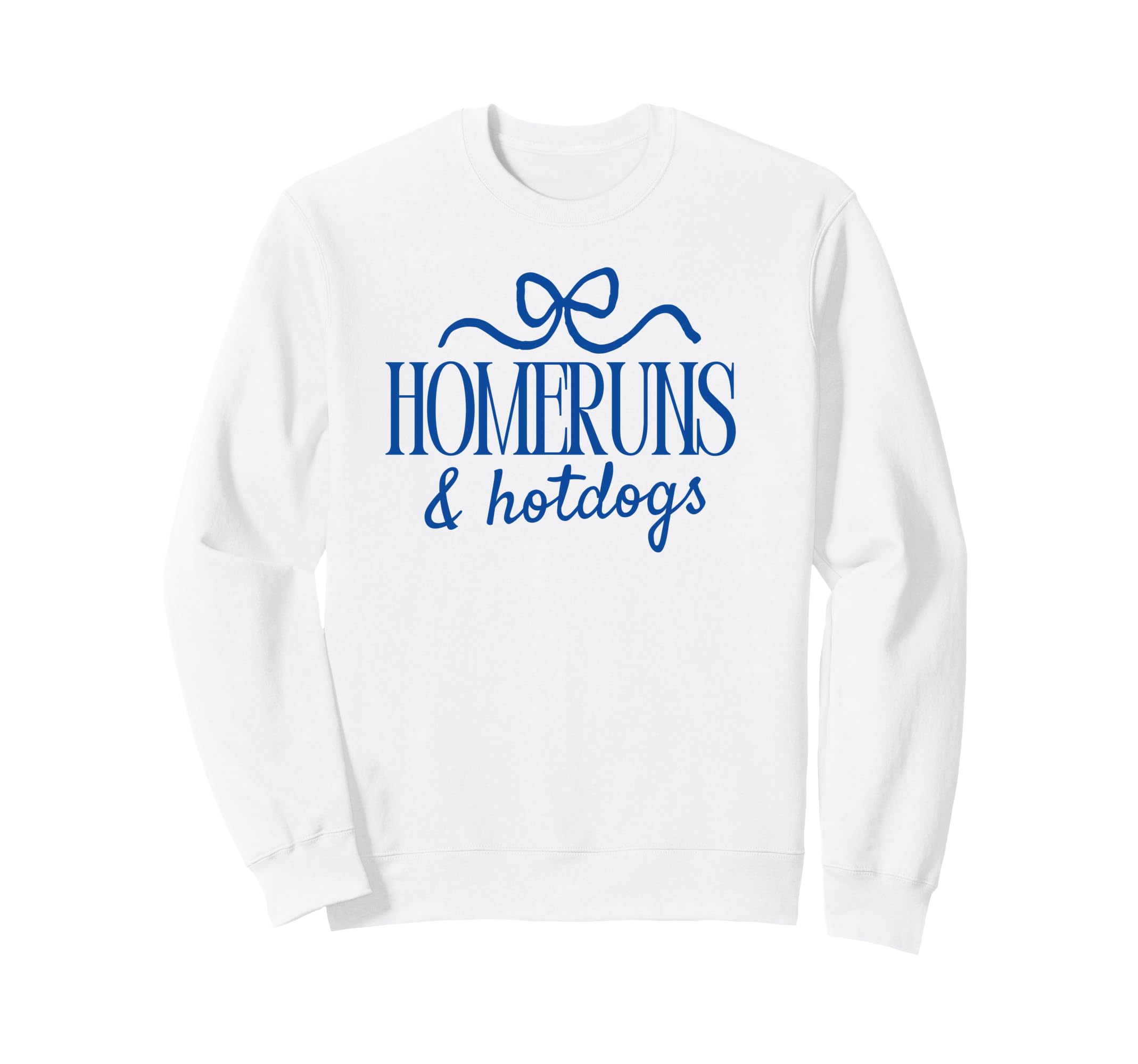 Homeruns And Hotdogs Baseball Mom Sweatshirt - Streetwear Style Unisex - T-Shirt, Sweatshirt, Hoodie