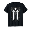 Black And White Puerto Rican Puerto Rico T-Shirt - Novelty Apparel Unisex - T-Shirt, Sweatshirt, Hoodie