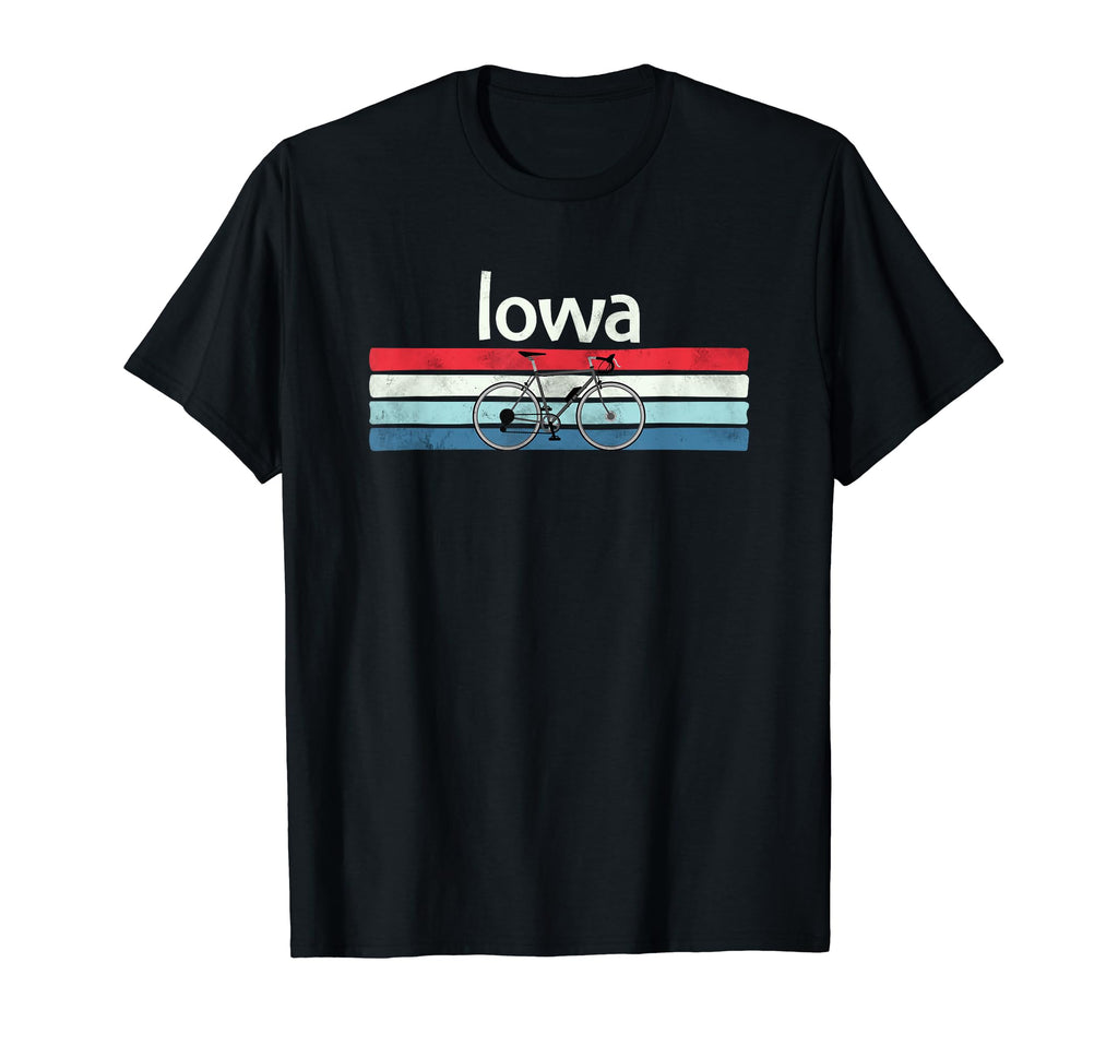 Bike Iowa T-Shirt - Casual Everyday Wear Men Women - T-Shirt, Sweatshirt, Hoodie