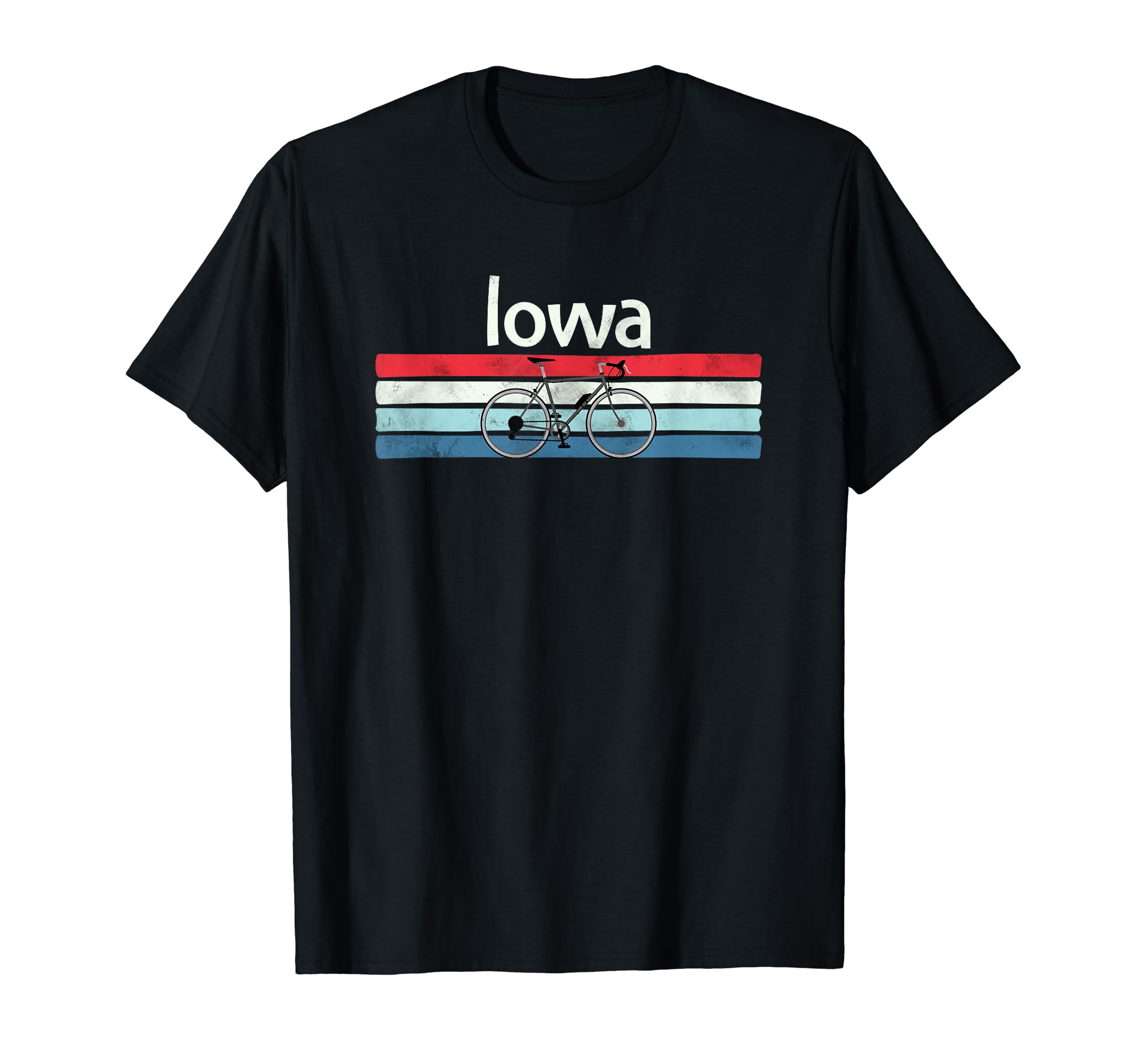 Bike Iowa T-Shirt - Casual Everyday Wear Men Women - T-Shirt, Sweatshirt, Hoodie