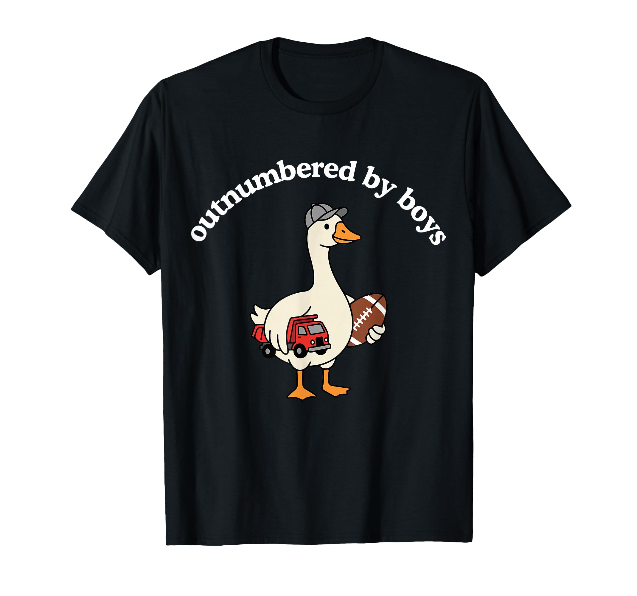 Outnumbered Funny Mom Goose Family Life T-Shirt - Streetwear Style Unisex - T-Shirt, Sweatshirt, Hoodie