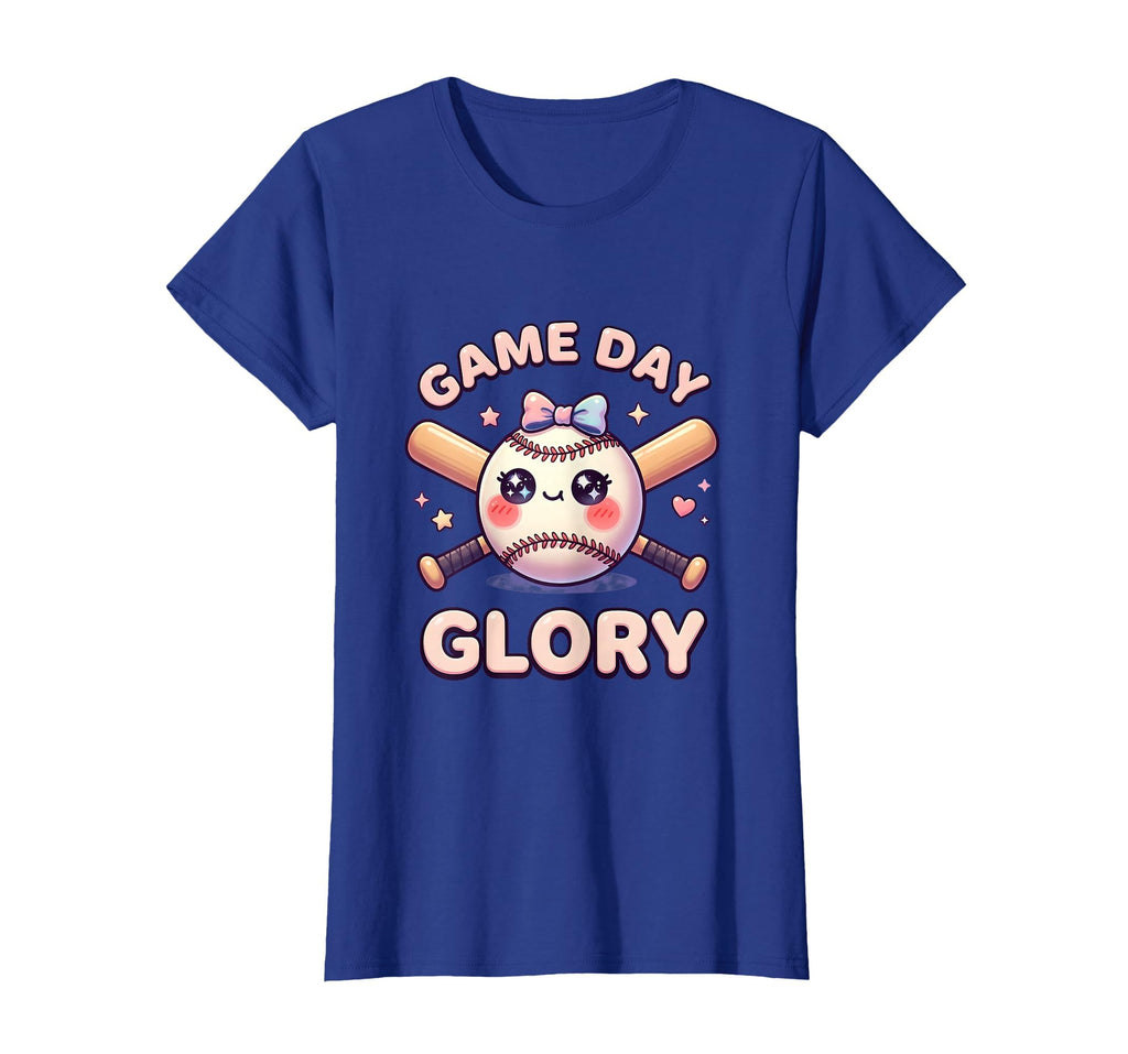 Game Day Glory Baseball Mom T-Shirt - Custom Art Print Men Women - T-Shirt, Sweatshirt, Hoodie