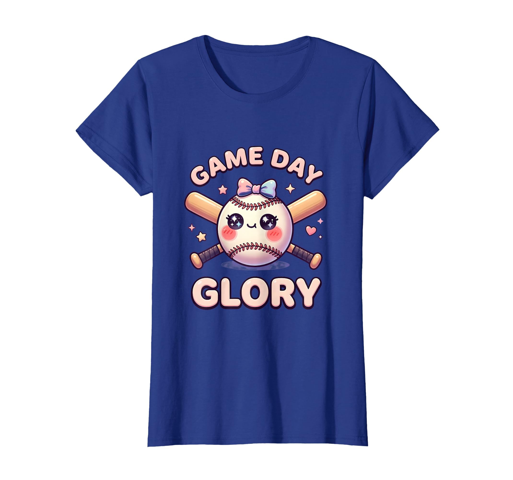 Game Day Glory Baseball Mom T-Shirt - Custom Art Print Men Women - T-Shirt, Sweatshirt, Hoodie