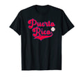 Puerto Rico Baseball Pride Red Boricua T-Shirt - Novelty Apparel Unisex - T-Shirt, Sweatshirt, Hoodie