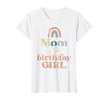 Womens Mom Birthday Boho Rainbow Party T-Shirt - Trendy Graphic Men Women - T-Shirt, Sweatshirt, Hoodie