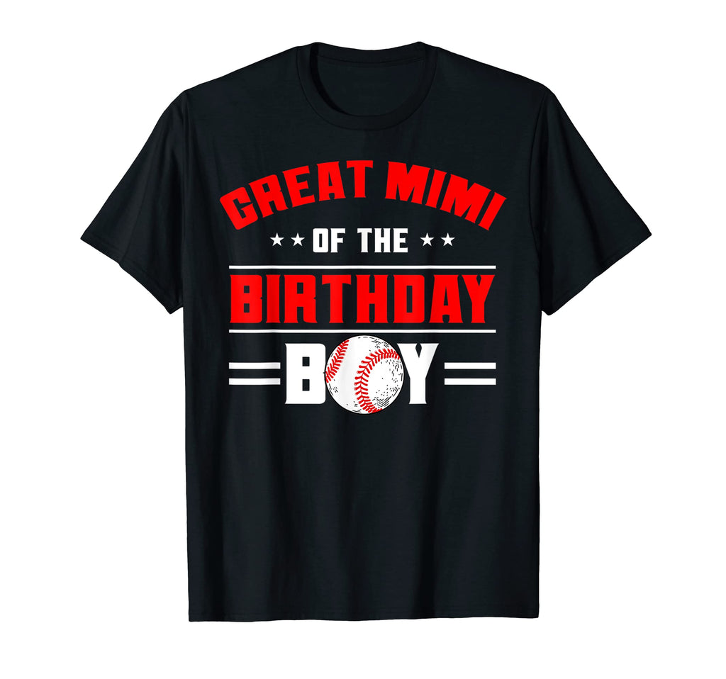 Great Mimi Birthday Baseball Theme T-Shirt - Minimalist Print for Adults - T-Shirt, Sweatshirt, Hoodie