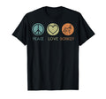 Peace Love Donkey Funny Donkey Lover T-Shirt - Novelty Apparel Men Women - T-Shirt, Sweatshirt, Hoodie