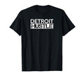 Detroit Hustle Baseball Football T-Shirt - Aesthetic Graphic for Adults - T-Shirt, Sweatshirt, Hoodie