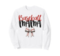 Baseball Mama Coquette Bow Game Sweatshirt - Aesthetic Graphic Men Women - T-Shirt, Sweatshirt, Hoodie