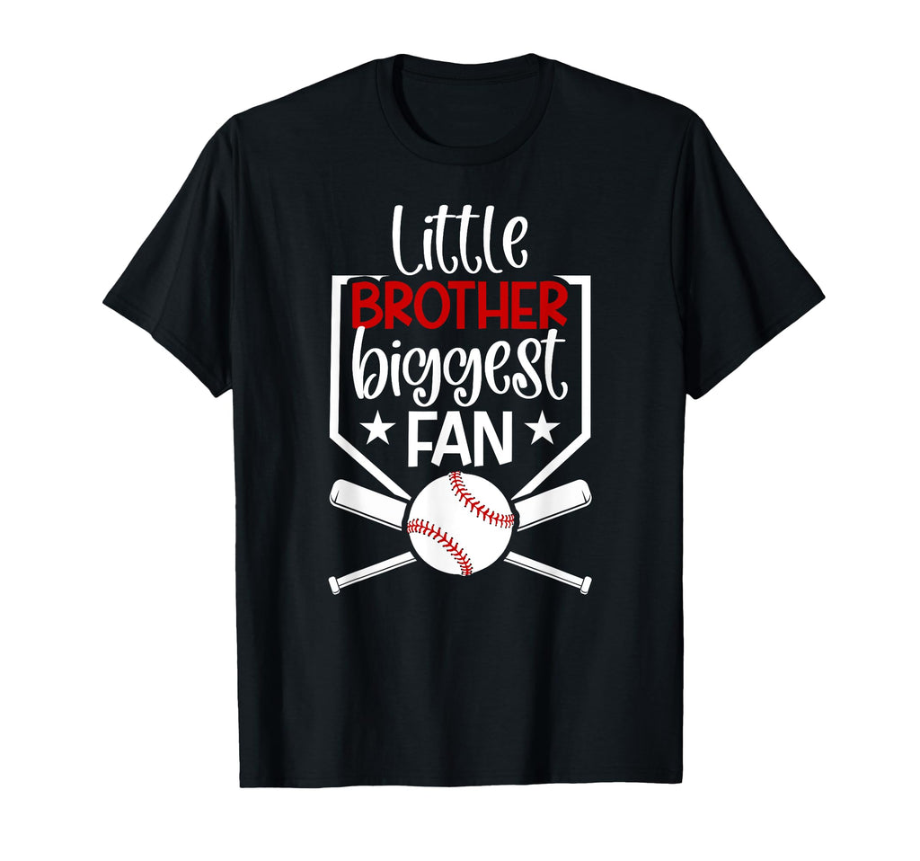 Little Brother Baseball Brother Baseball T-Shirt - Unique Graphic Unisex - T-Shirt, Sweatshirt, Hoodie