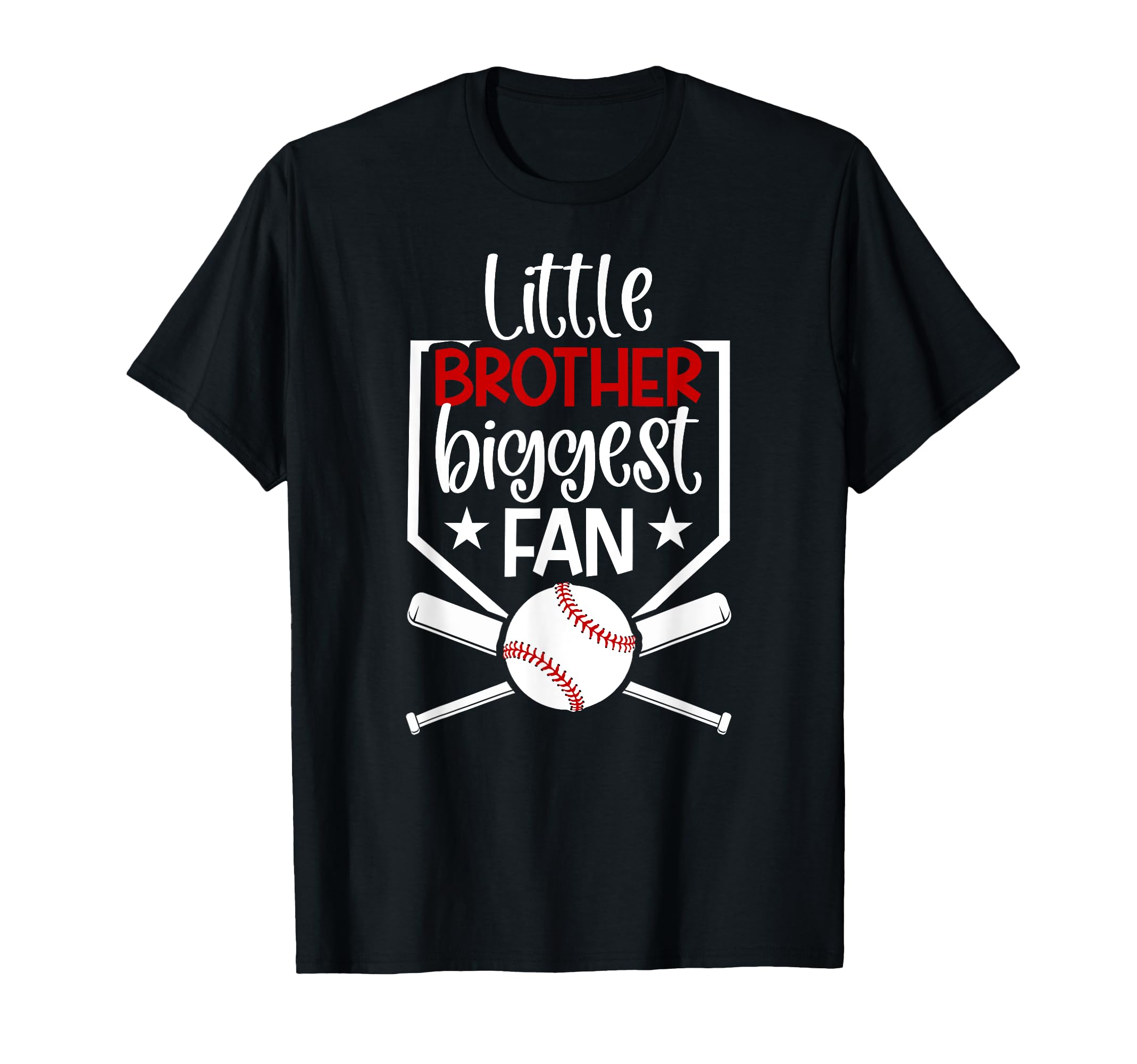 Little Brother Baseball Brother Baseball T-Shirt - Unique Graphic Unisex - T-Shirt, Sweatshirt, Hoodie