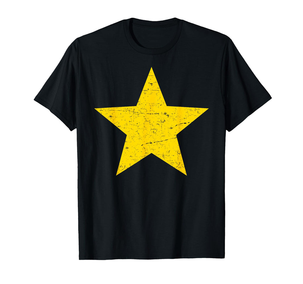Grunge Alternative Distressed Yellow T-Shirt - Custom Art Print Men Women - T-Shirt, Sweatshirt, Hoodie