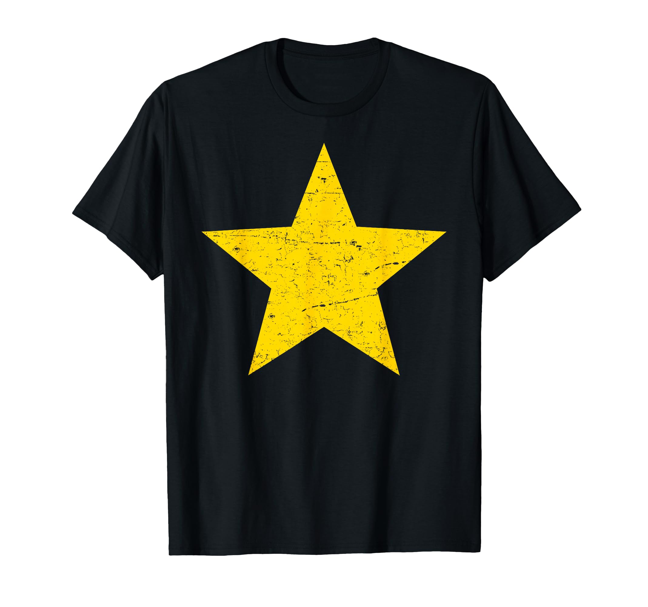 Grunge Alternative Distressed Yellow T-Shirt - Custom Art Print Men Women - T-Shirt, Sweatshirt, Hoodie
