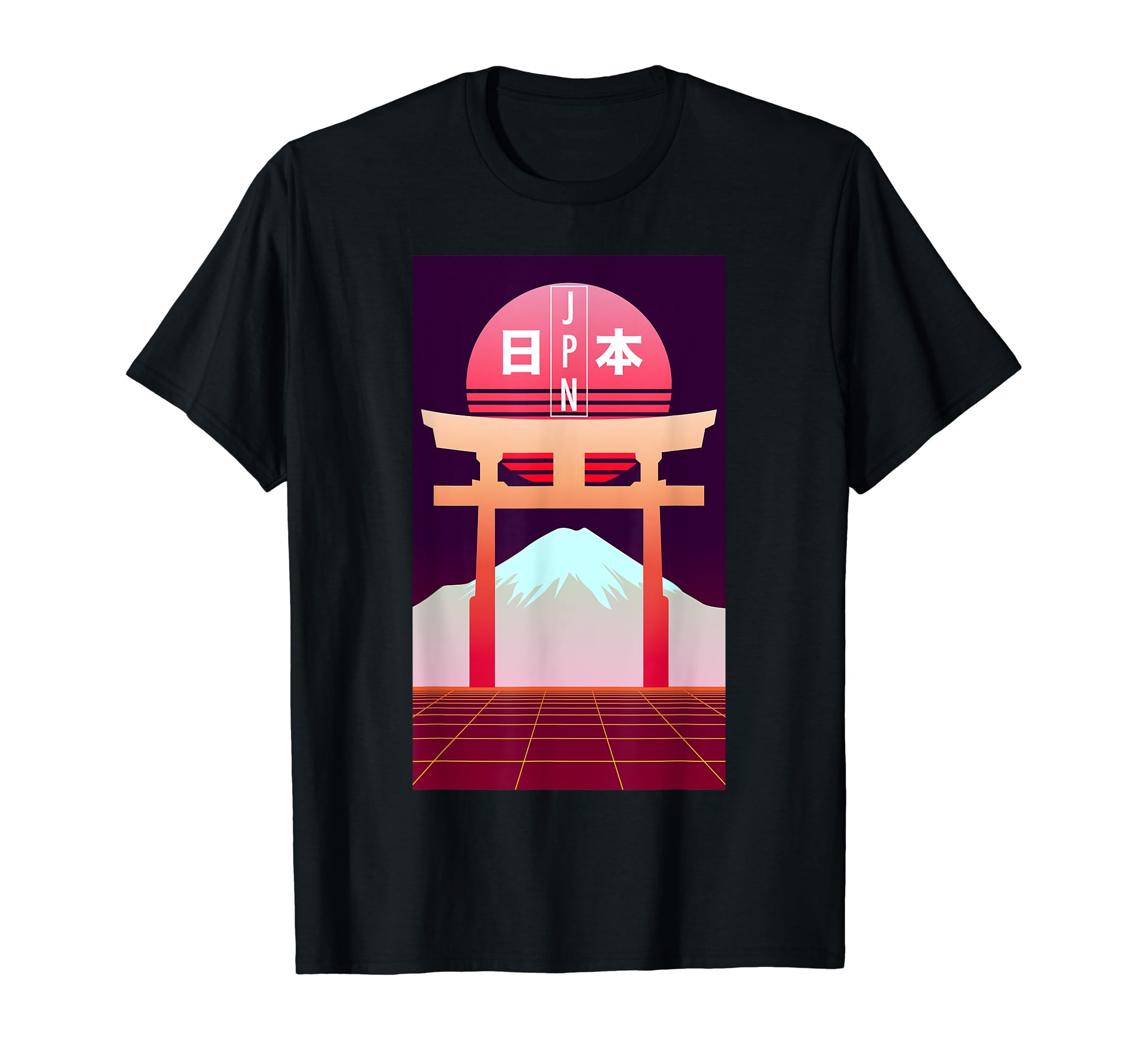 Mt Fuji Japan Art Japanese Otaku T-Shirt - Custom Art Print Unisex - T-Shirt, Sweatshirt, Hoodie