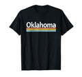 Oklahoma Worn Stripes T-Shirt - Fun Novelty Design Men Women - T-Shirt, Sweatshirt, Hoodie