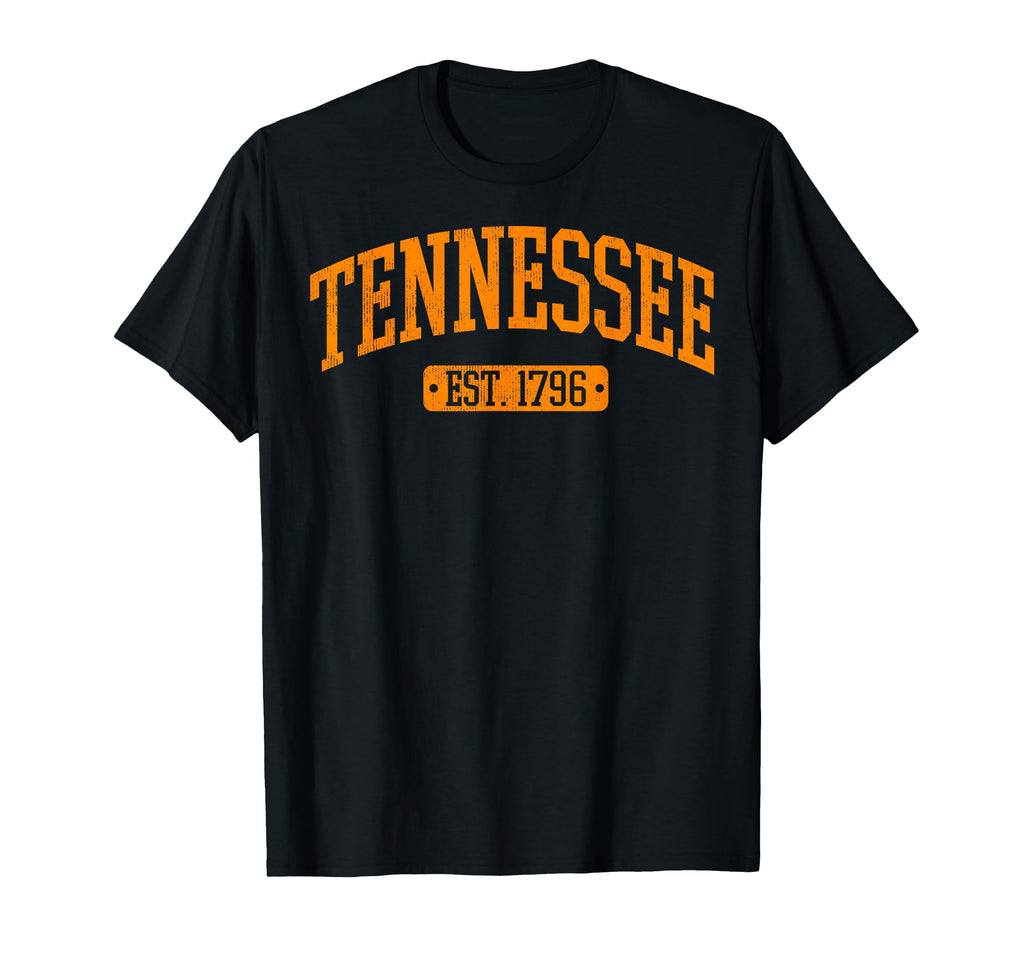 Tn Orange Varsity Tennessee T-Shirt - Minimalist Print Unisex - T-Shirt, Sweatshirt, Hoodie