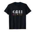 Cali Colombia 70S 80S Type Flag T-Shirt - Novelty Apparel Men Women - T-Shirt, Sweatshirt, Hoodie