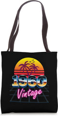Born 1960 64th Birthday Retro 80's Style - Adult & Kids T-Shirts, Sweatshirts & Hoodies apparel design preview 1