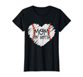 Womens Mom Both Softball Baseball Mama T-Shirt - Trendy Graphic for Adults - T-Shirt, Sweatshirt, Hoodie
