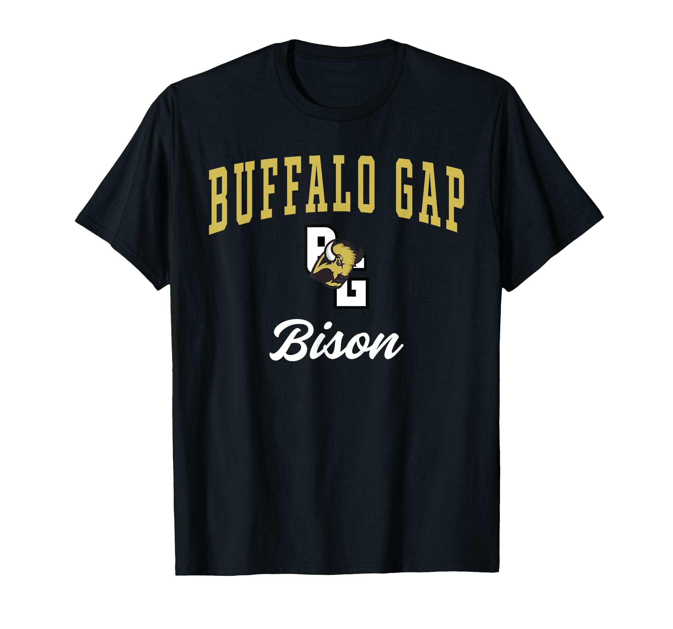 Buffalo Gap High School Bison T-Shirt - Custom Art Print Men Women - T-Shirt, Sweatshirt, Hoodie