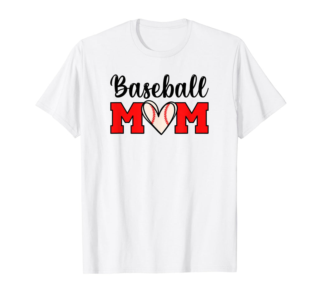 Baseball Mom Gifts Mom T-Shirt - Unique Graphic for Adults - T-Shirt, Sweatshirt, Hoodie