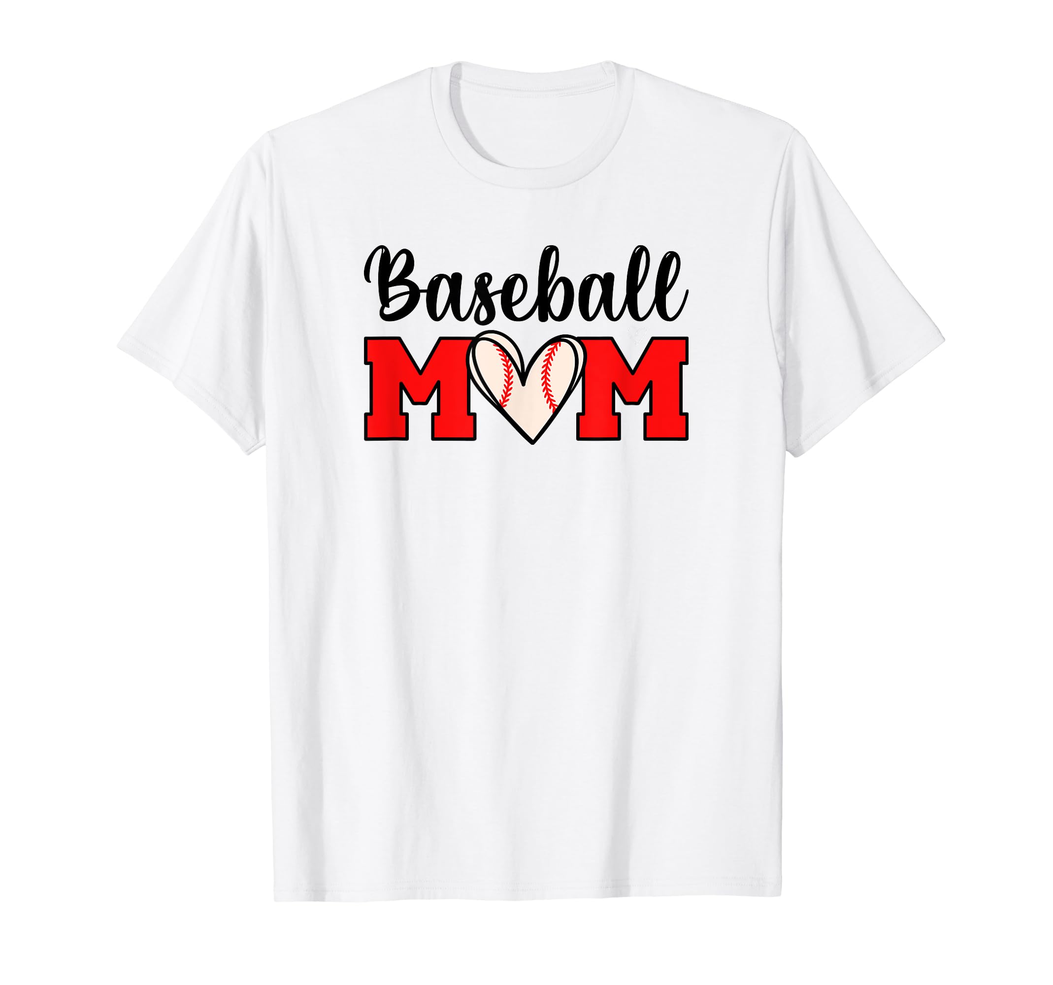 Baseball Mom Gifts Mom T-Shirt - Unique Graphic for Adults - T-Shirt, Sweatshirt, Hoodie