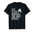 Eat Sleep Baseball Third 3Rd Baseman Funny T-Shirt - Unique Graphic Unisex - T-Shirt, Sweatshirt, Hoodie