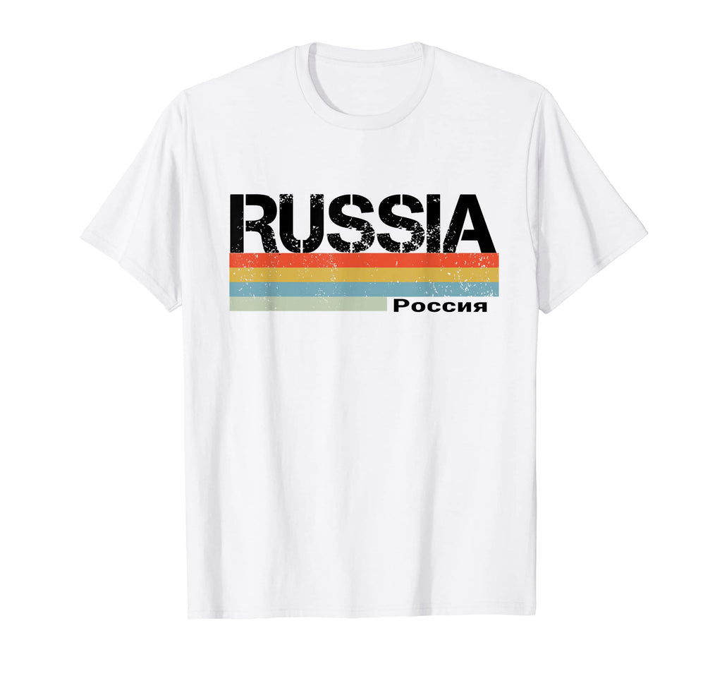 Russia Stripes T-Shirt - Streetwear Style Men Women - T-Shirt, Sweatshirt, Hoodie