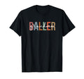 Baller Grandma Boho Softball Baseball T-Shirt - Trendy Graphic for Adults - T-Shirt, Sweatshirt, Hoodie