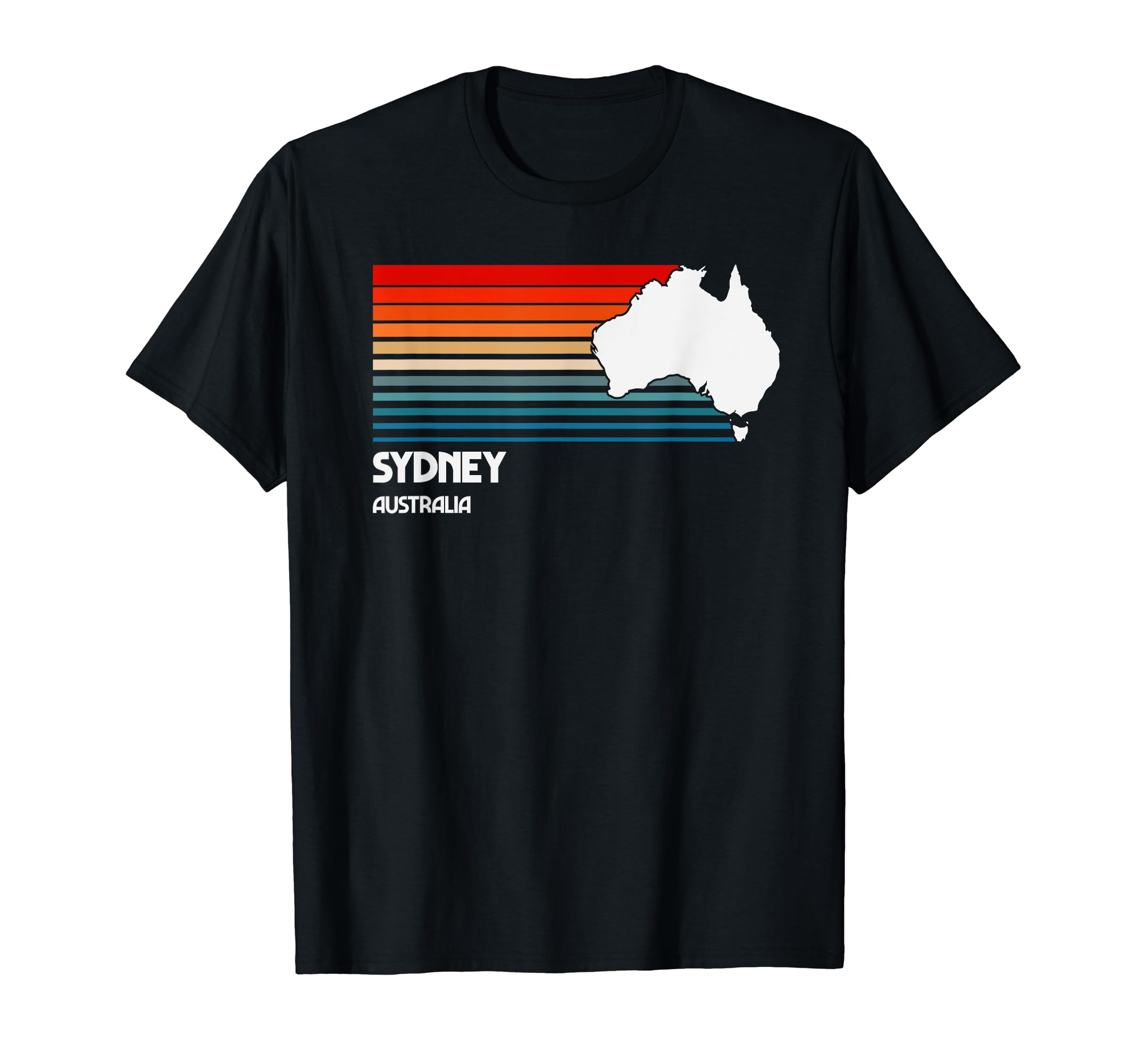 Sydney Australia Stripes T-Shirt - Unique Graphic Unisex - T-Shirt, Sweatshirt, Hoodie