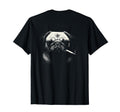 Pug Smoking Cigarette Y2K Grunge T-Shirt - Custom Art Print for Adults - T-Shirt, Sweatshirt, Hoodie