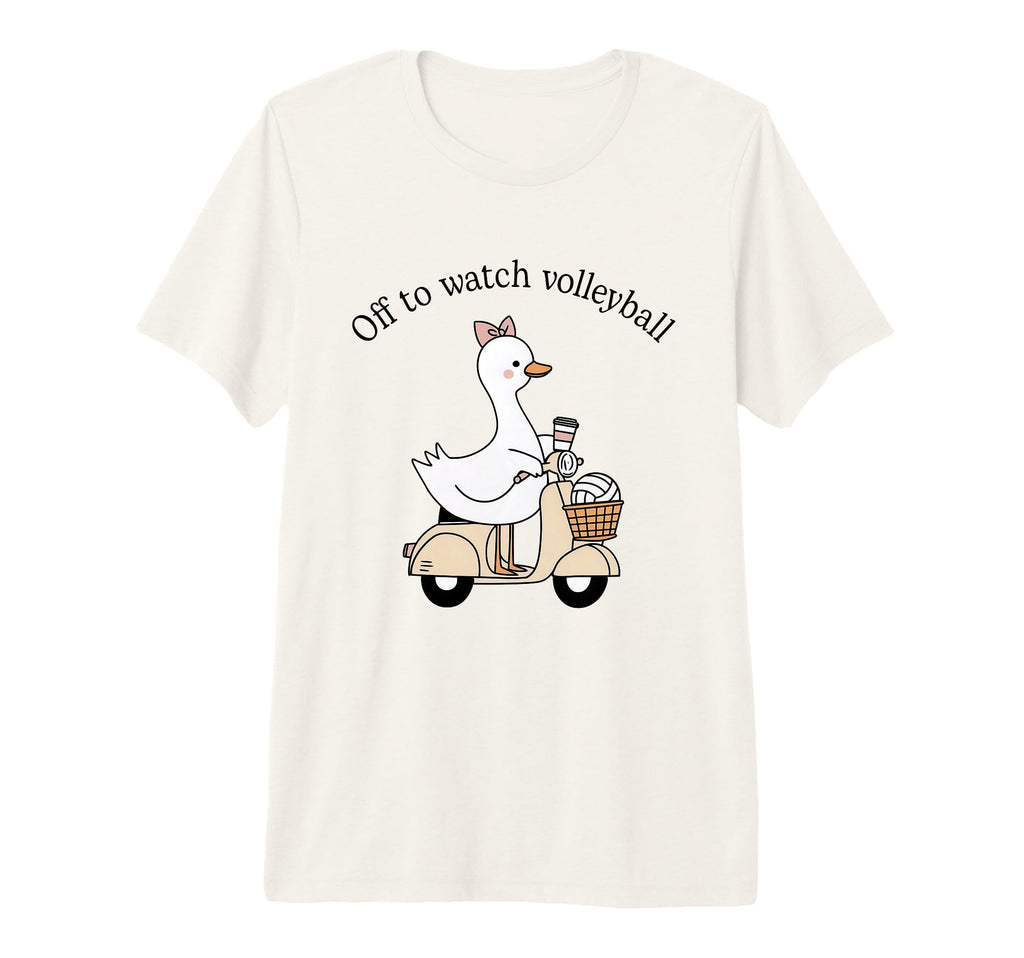 Off To Watch Volleyball Mom Mama T-Shirt - Casual Everyday Wear Men Women - T-Shirt, Sweatshirt, Hoodie