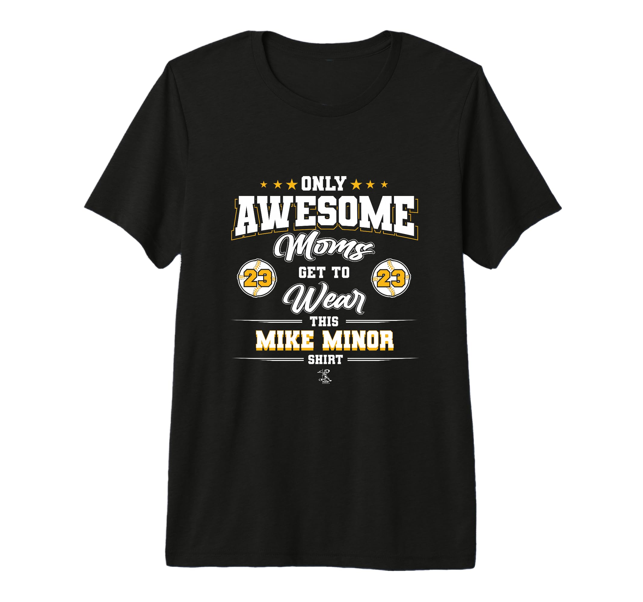 Mike Minor Awesome Moms Tri Blend T-Shirt - Graphic Print Men Women - T-Shirt, Sweatshirt, Hoodie