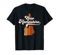 New Hampshire 70S Stripe State T-Shirt - Streetwear Style for Adults - T-Shirt, Sweatshirt, Hoodie