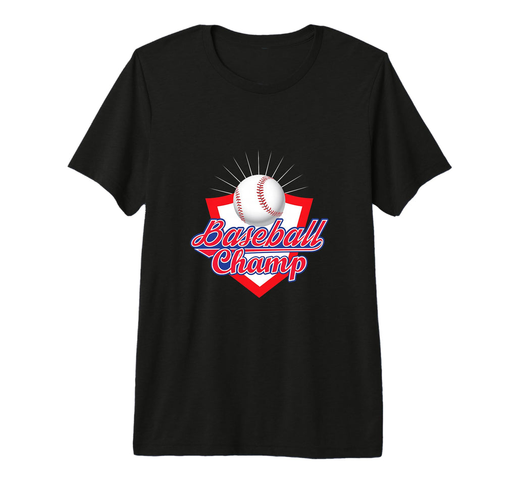 Baseball Champ Baseball Player Baseball T-Shirt - Custom Art Print Unisex - T-Shirt, Sweatshirt, Hoodie