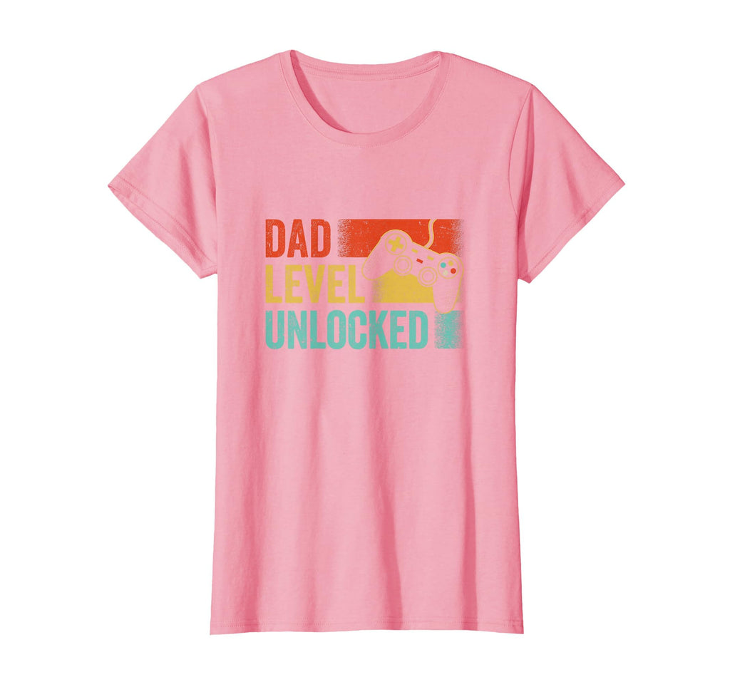 Funny New Dad Fathers Day Dad Level T-Shirt - Unique Graphic Unisex - T-Shirt, Sweatshirt, Hoodie