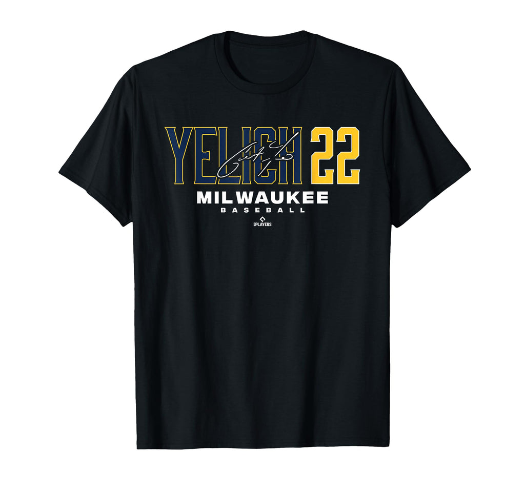 Name Number City Christian Yelich 22 T-Shirt - Streetwear Style Men Women - T-Shirt, Sweatshirt, Hoodie