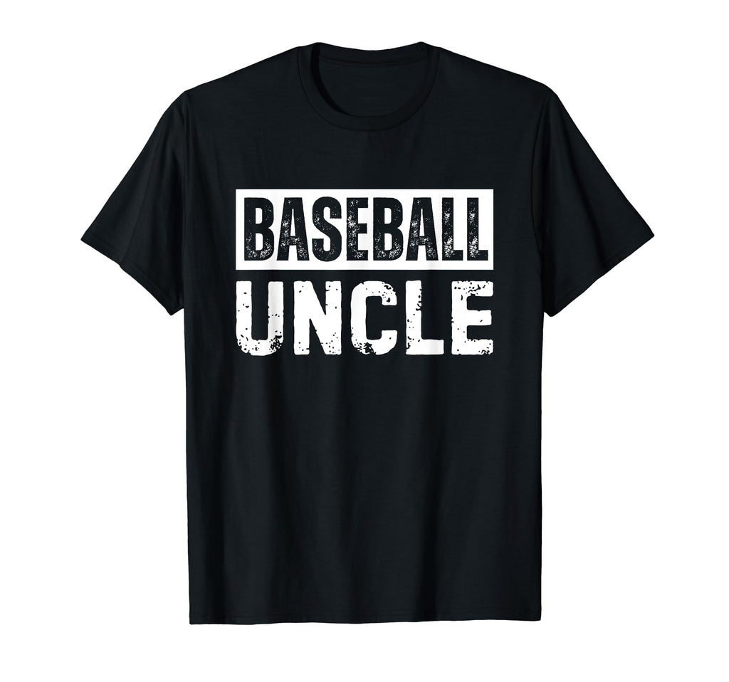 Baseball Uncle Distressed T Shirts T-Shirt - Fun Novelty Design Men Women - T-Shirt, Sweatshirt, Hoodie