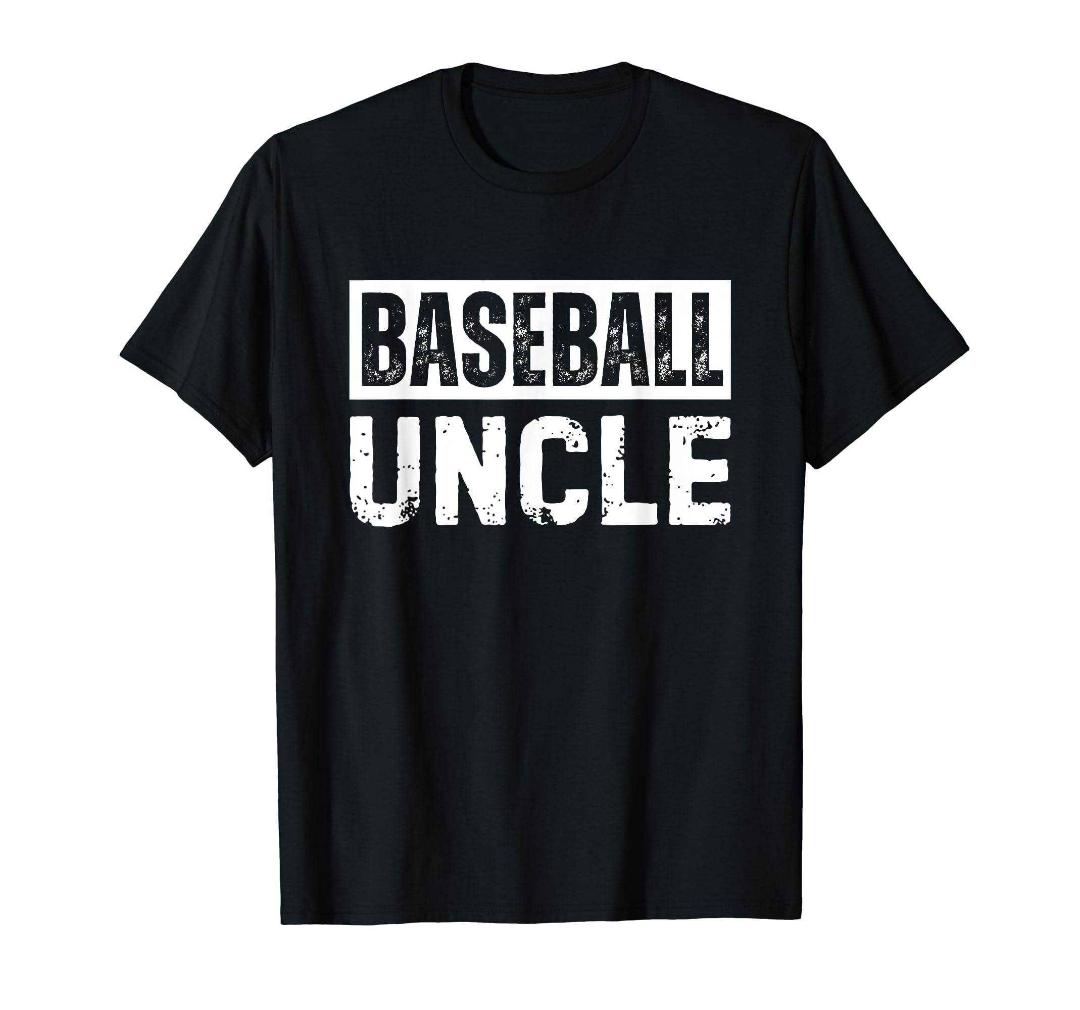 Baseball Uncle Distressed T Shirts T-Shirt - Fun Novelty Design Men Women - T-Shirt, Sweatshirt, Hoodie